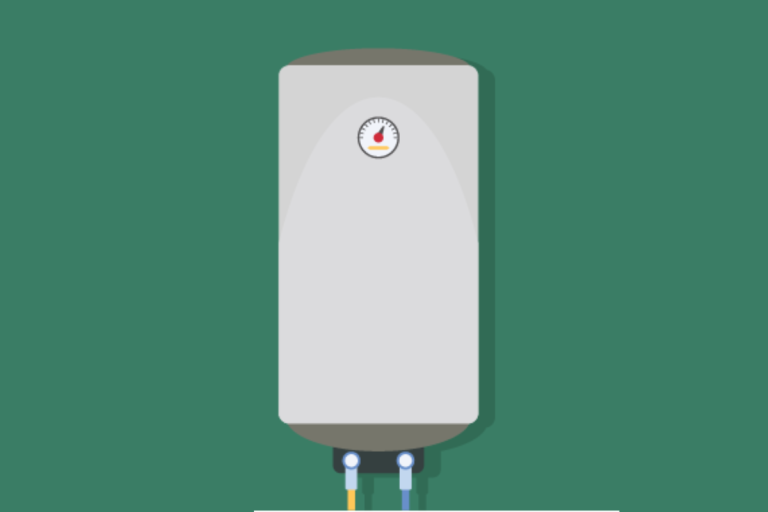 Illustration of a water tank.