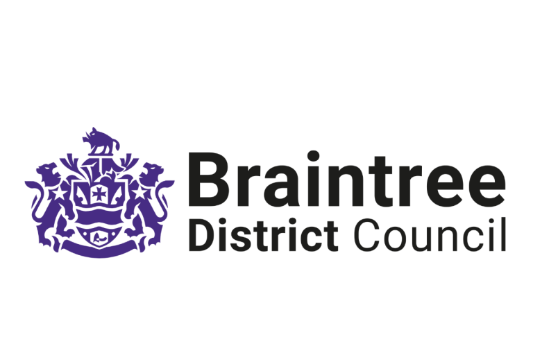Logo of Braintree District Council.