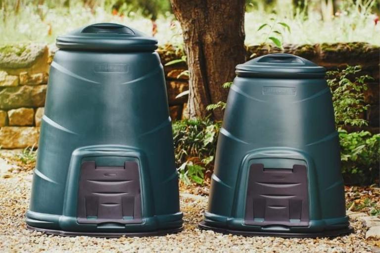 Green compost bins